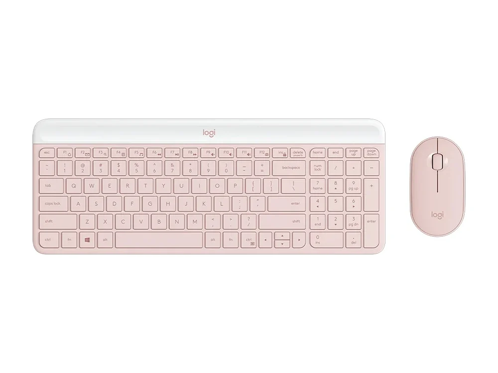 Logitech MK470 Slim Wireless Combo – Rose