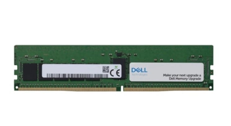 DELL EMC Memory Upgrade – 32GB – 2RX4 DDR4 RDIMM 3200MHZ