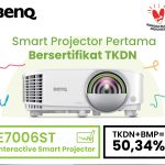 BenQ Smart Projector E7006ST + Keyboard Mouse + Camera DVY31