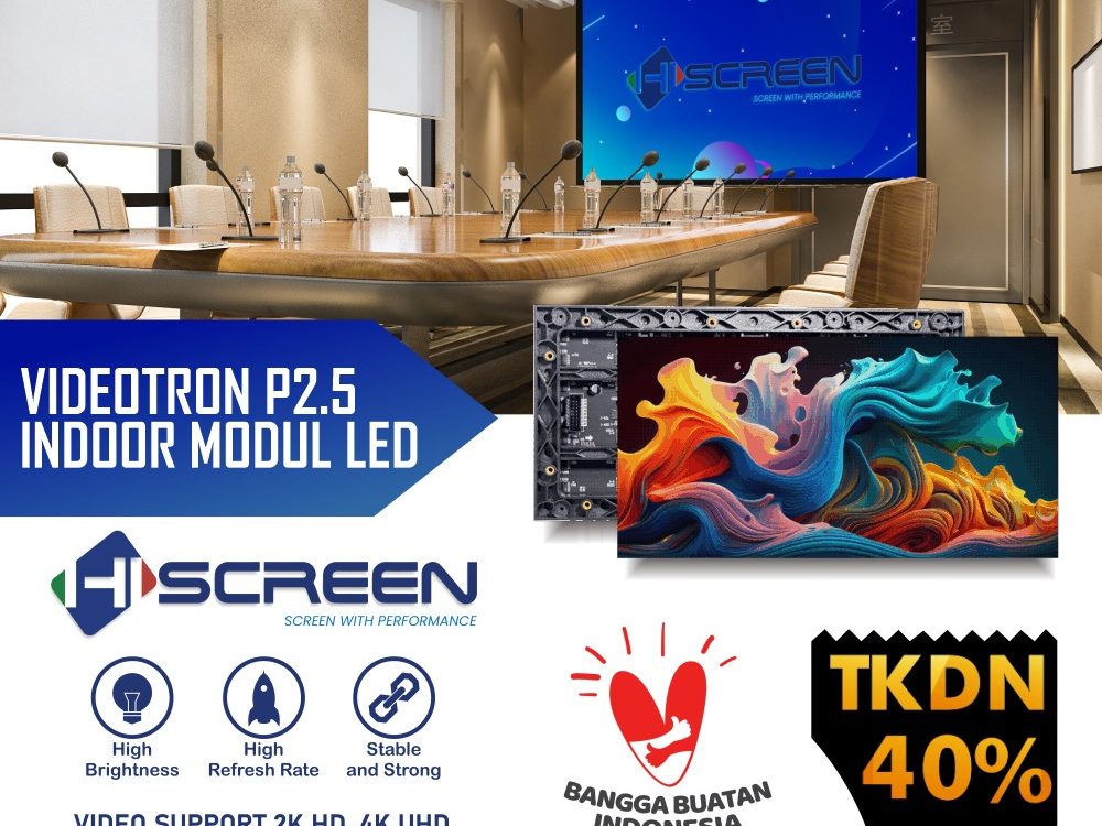 Paket Videotroon Indor P2.5 HI Screen