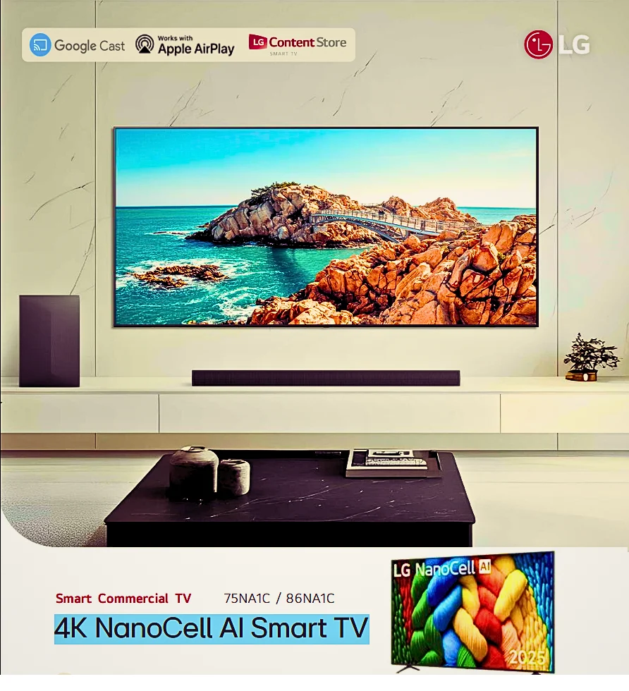 LG 4K NanoCell AI Smart TV 75NA1C