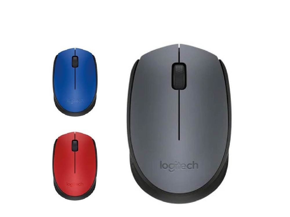 Logitech M171 Wireless Mouse – Blue