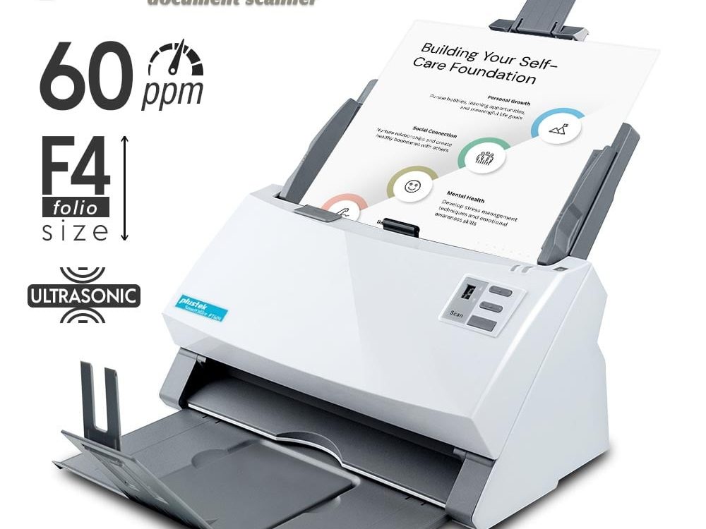 Scanner Plustek SmartOffice PT600 – 60 Lembar/menit (F4/Folio/Legal)