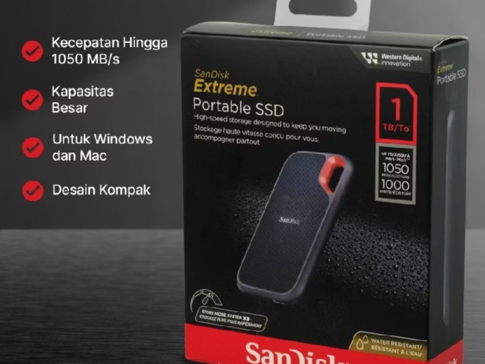 SSD SANDISK E61 EXTREME PORTABLE 1TB