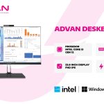 Advan AIO Deskbook Core i3-82S (i3 Gen 12, 8GB, 256GB, 23.8″)