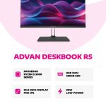 Advan AIO Deskbook R5-82S 2Y (Ryzen 5, 8GB, 256GB, 23.8″)