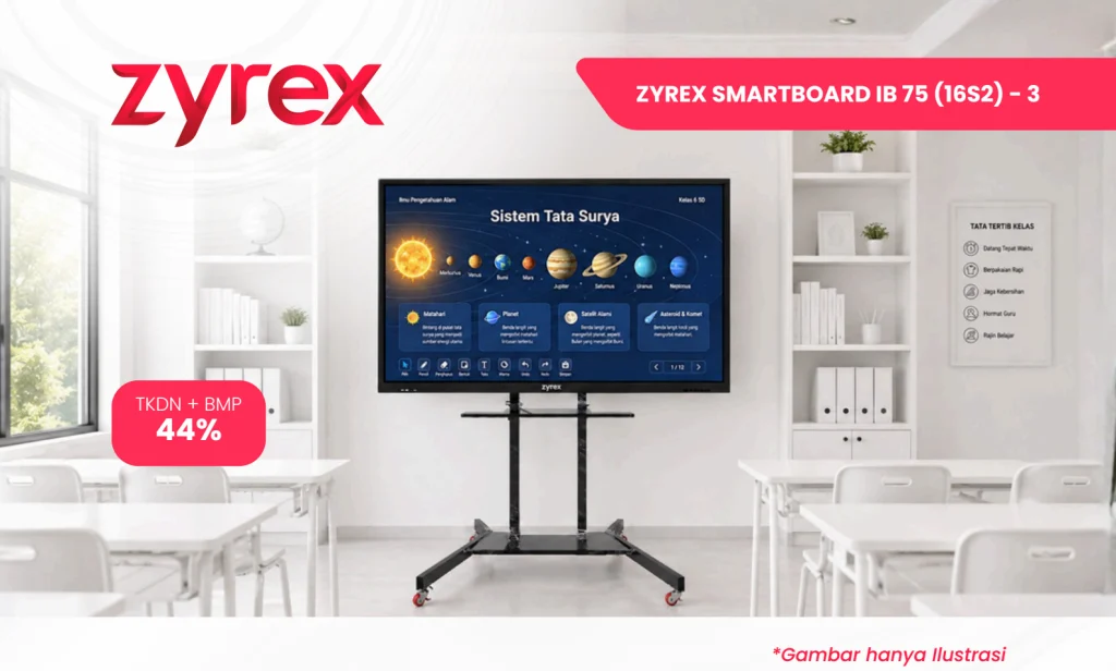 ZYREX Smartboard IB 75 16S2